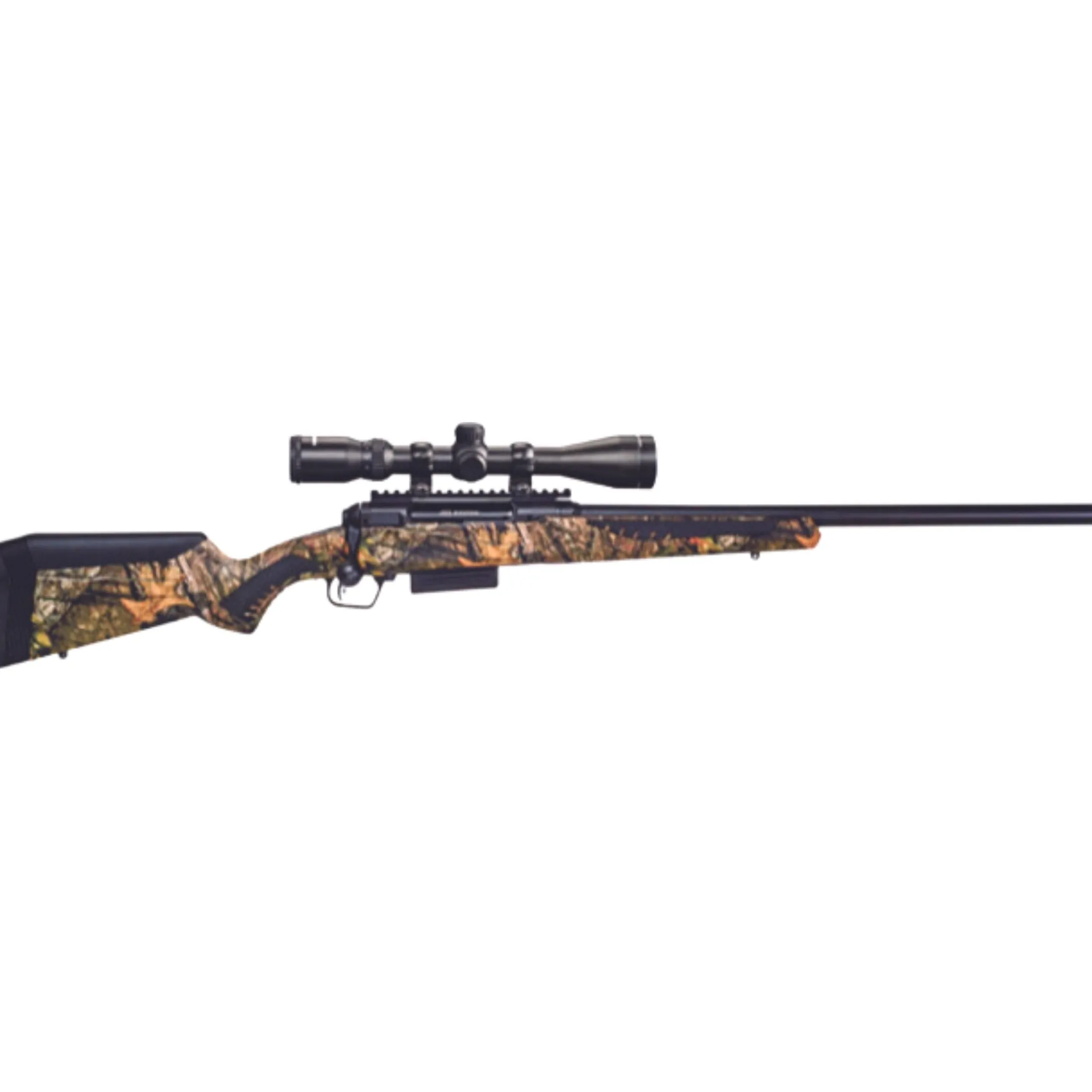 220 Slug cal. 20 camo bolt action slug gun with scope