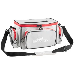 Big format fishing bag with tackle boxes