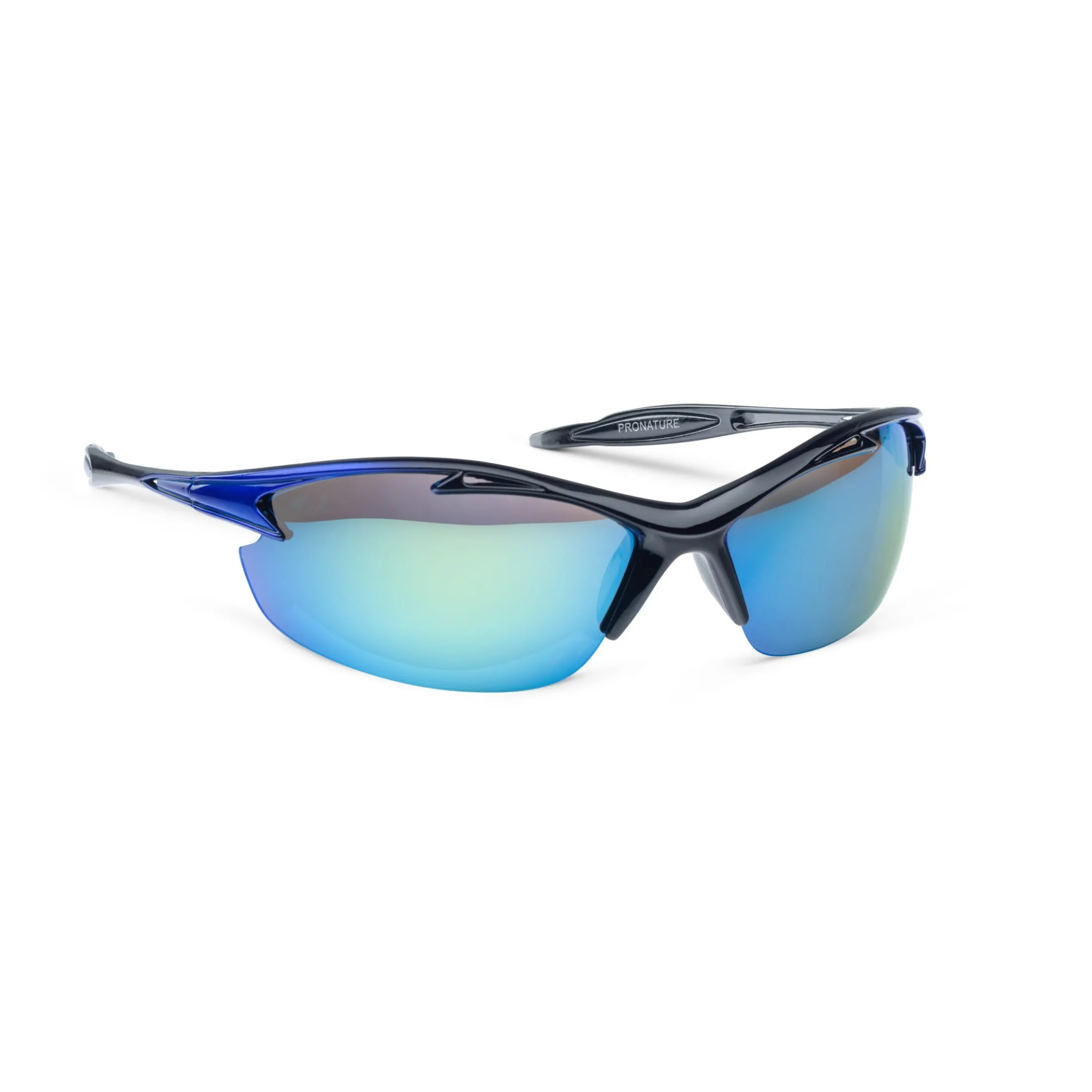 Blue flash polarized sunglasses