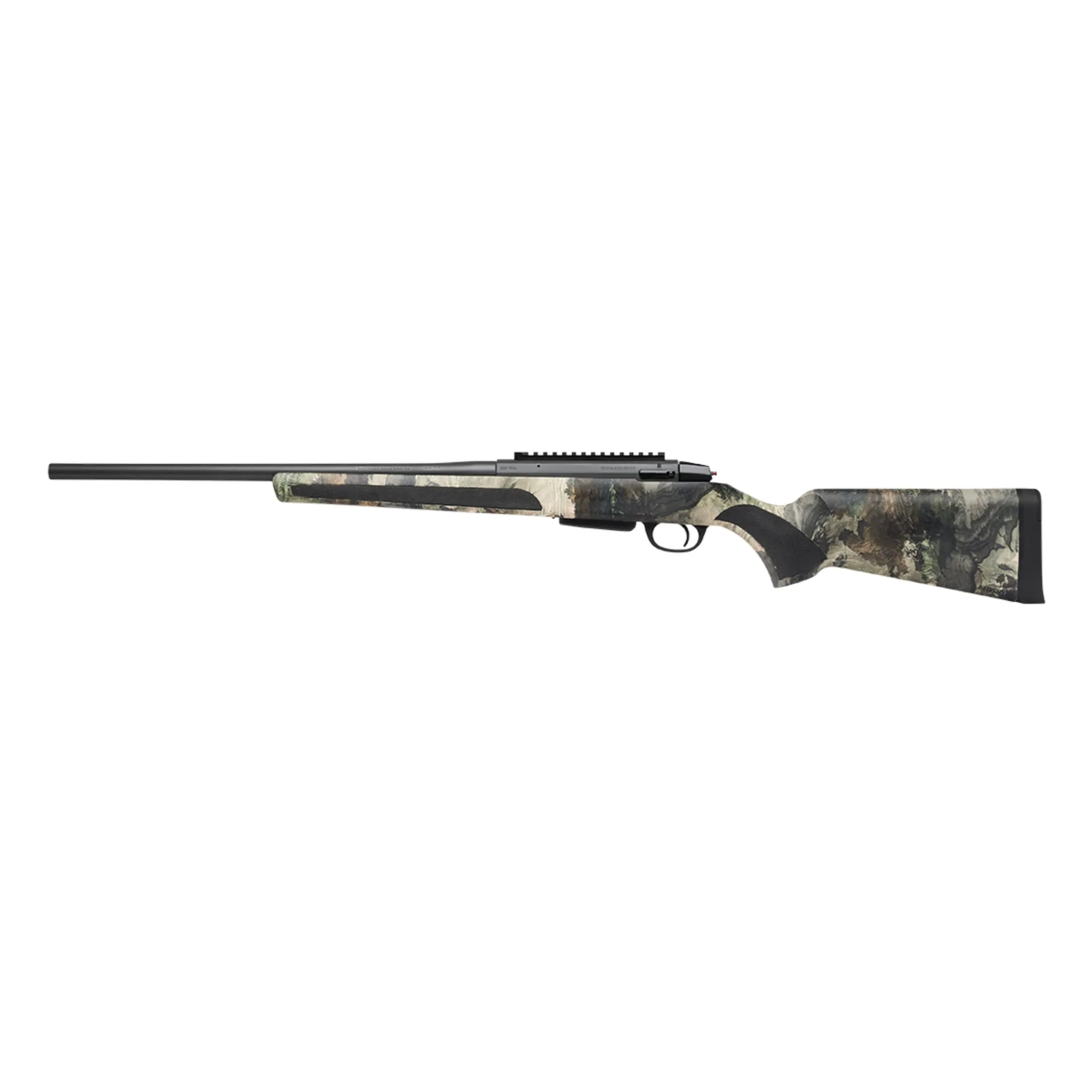 Camo "Stevens Series 334" bolt action rifle with Engage 3-9x40 scope