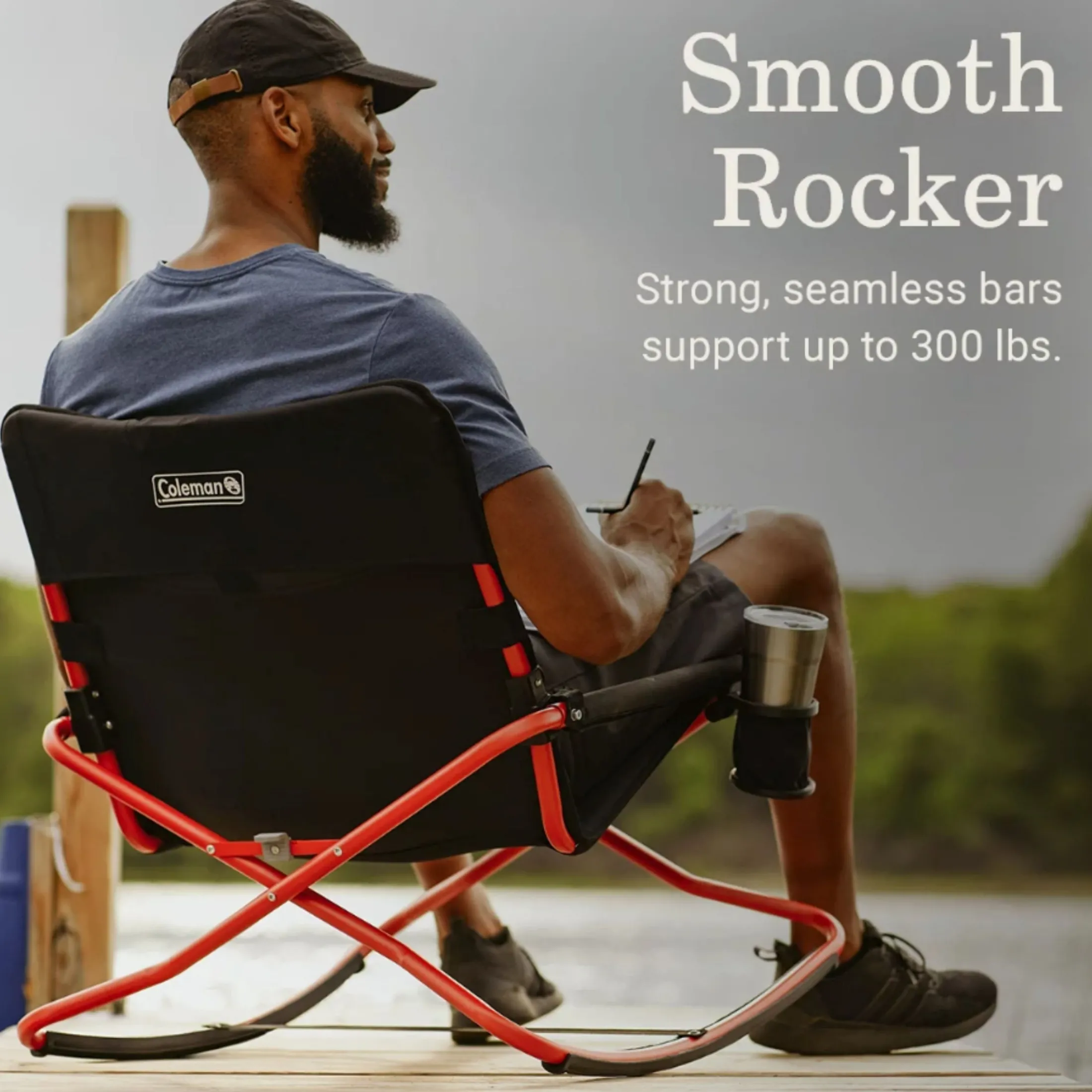 Cross Rocker Rocking Chair