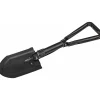 Folding compact shovel with case