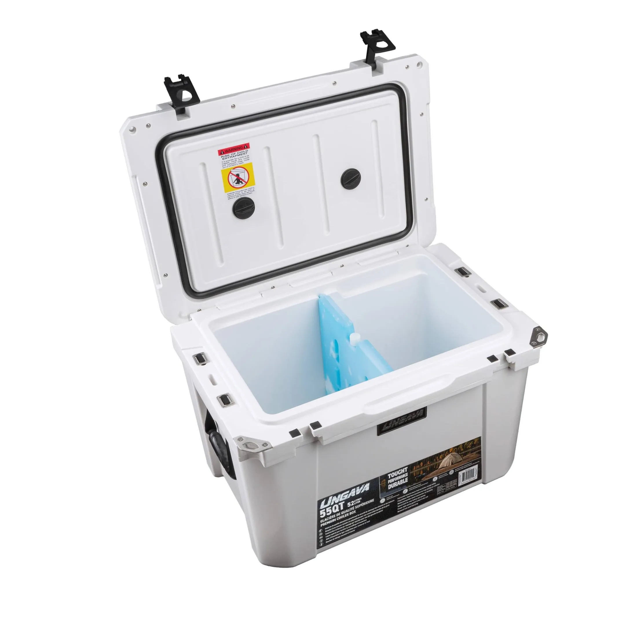 Ice-D Ice pack and cooler divider