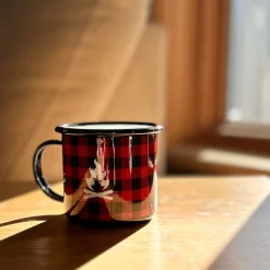 Quench Enameled cup