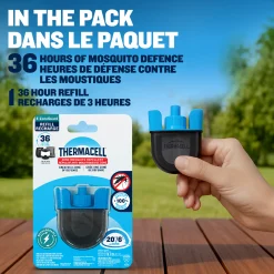 Thermacell E-ZoneGuard Rechargeable Mosquito Repellent Refill 36-Hour Pack