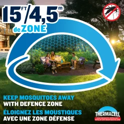 Thermacell Fuel-ZoneGuard Base Fuel Powered Mosquito Repeller