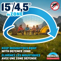 Thermacell Fuel-ZoneGuard Extreme Fuel Powered Mosquito Repeller Fish Pack